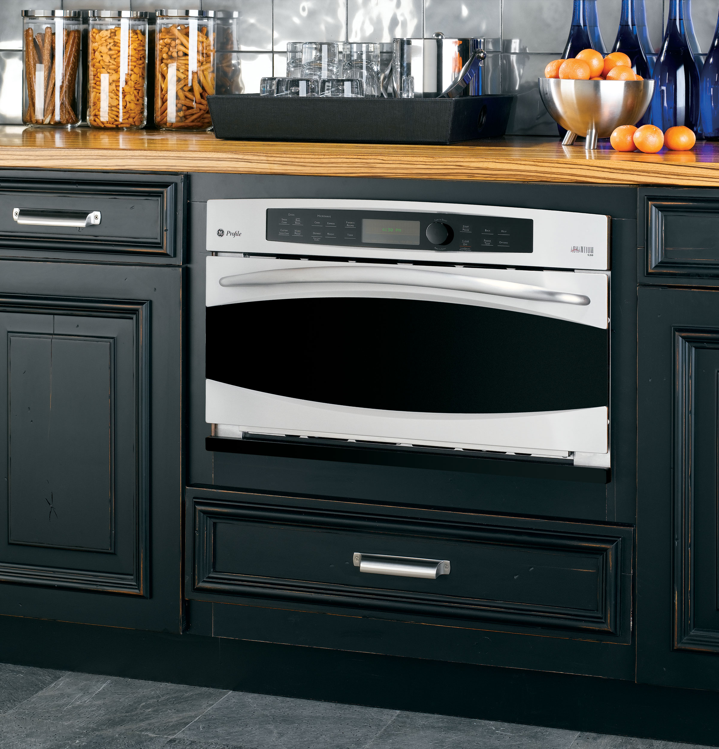 Advantium 120V - 30 in. Wall Oven PSB1201NSS