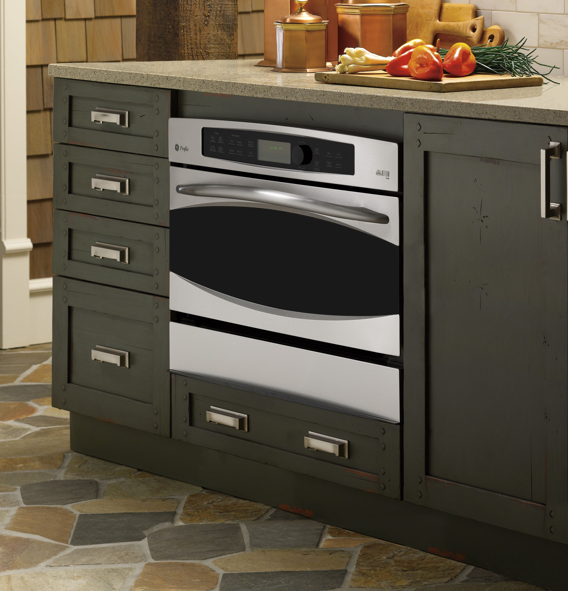 Advantium 120V - 30 in. Wall Oven PSB1201NSS