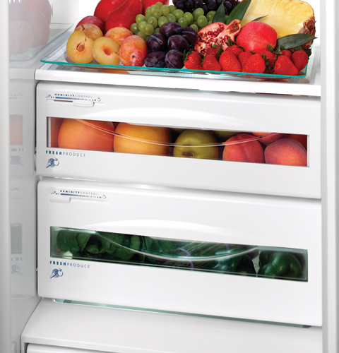 42" Built-In Side-by-Side Refrigerator with Dispenser PSB42LGRBV