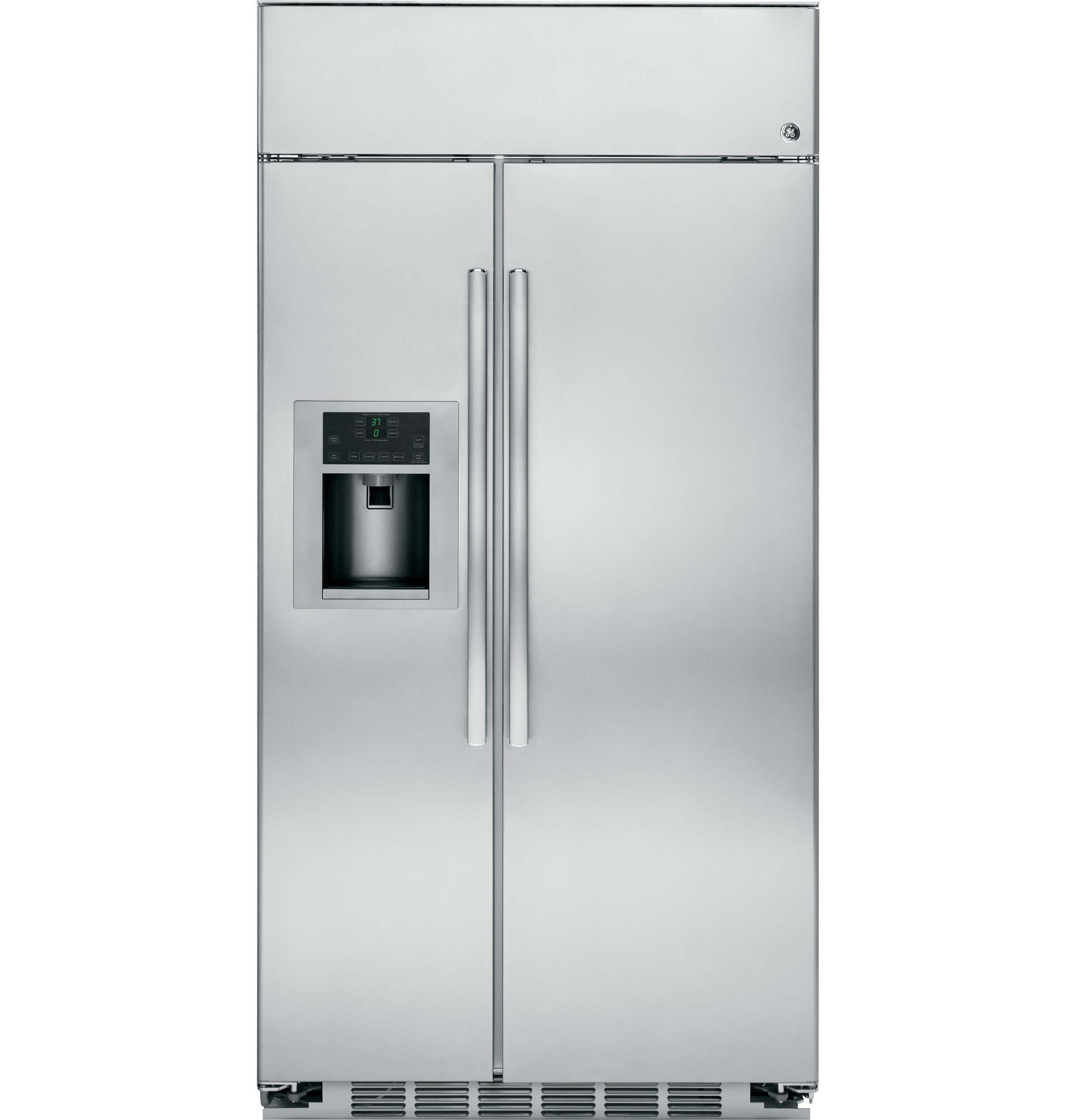 Series 42" Built-In Stainless Side-by-Side Refrigerator PSB42YSHSS