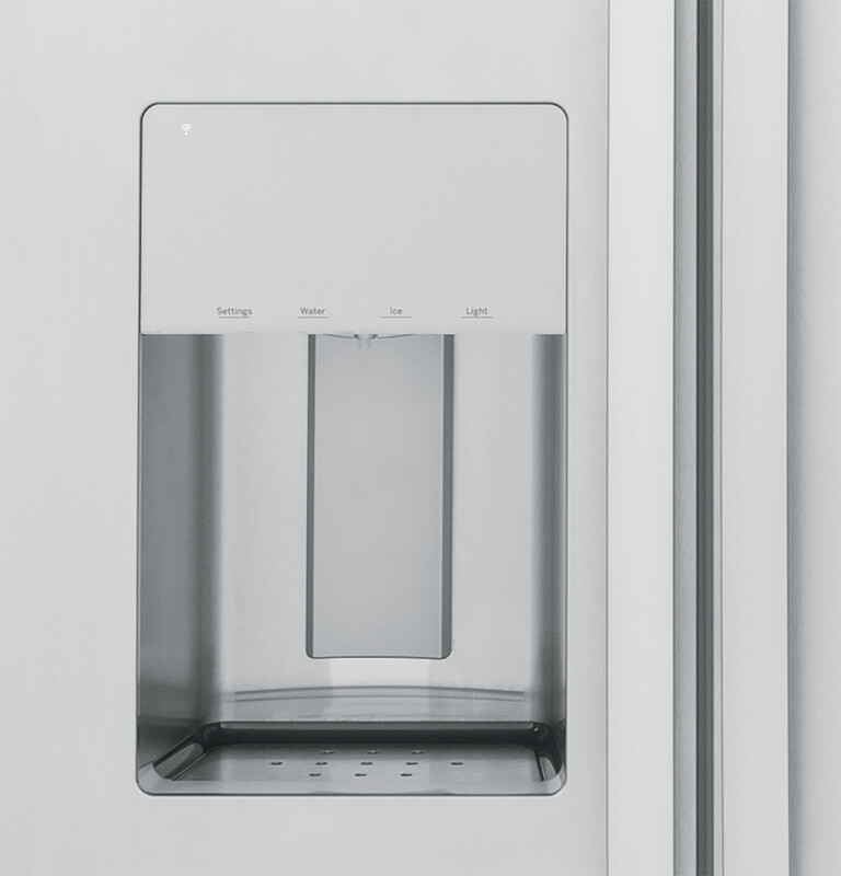 Ge Profile™ 42" Smart Built-in Side-by-side Refrigerator With Dispenser PSB42YSNSS
