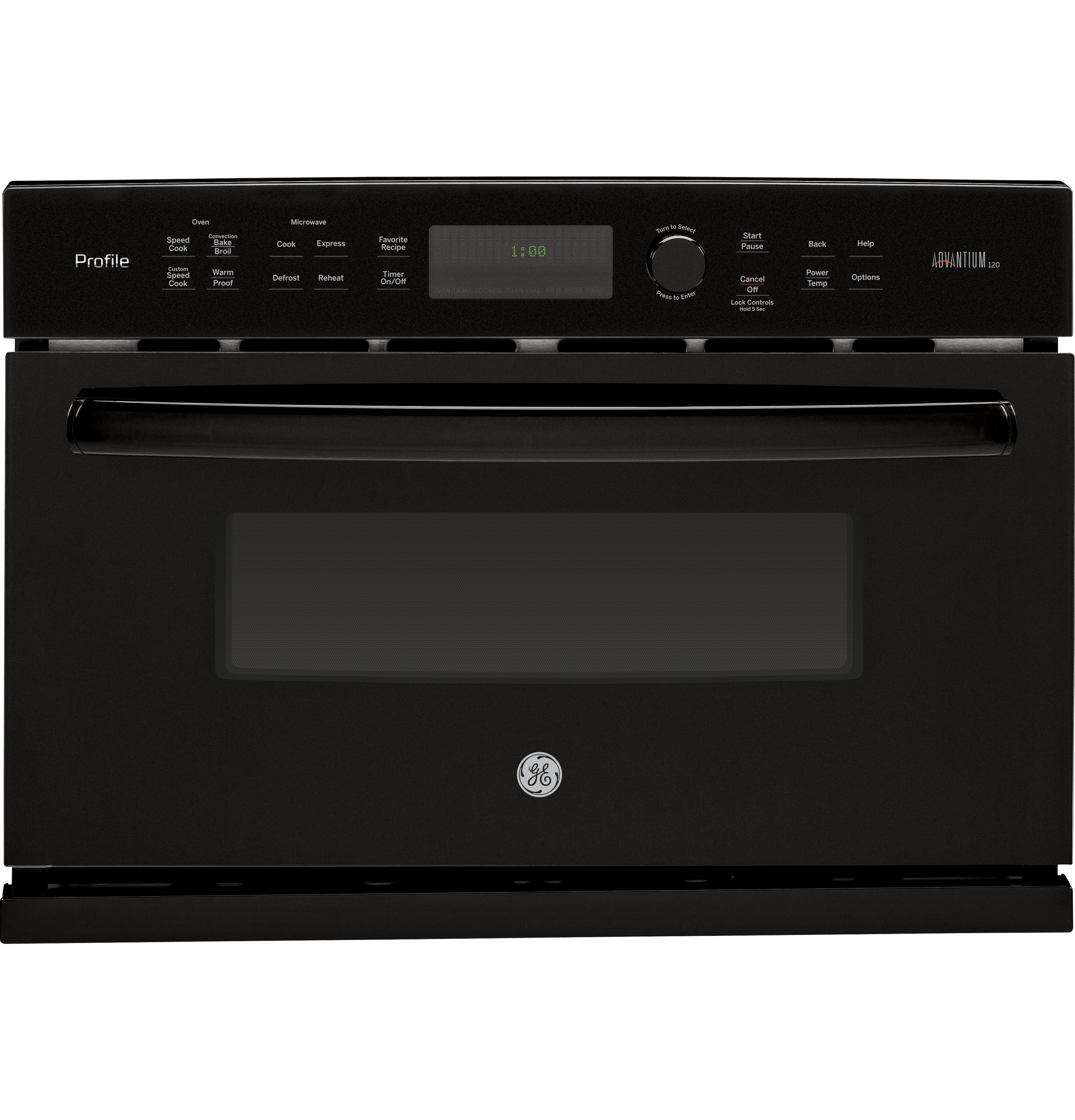 Series 27 in. Single Wall Oven Advantium Technology PSB9100DFBB