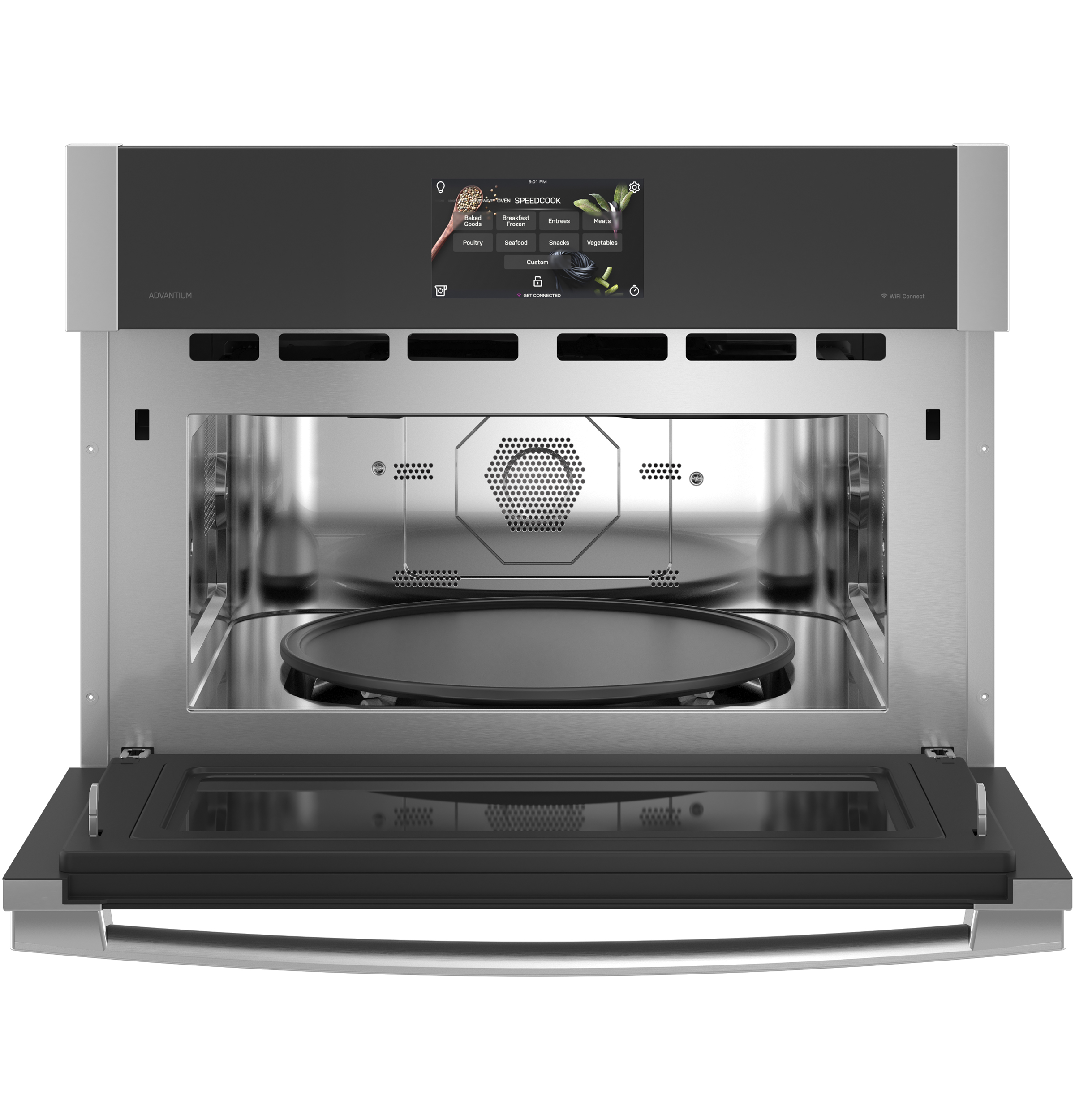 27" Single Wall Oven with 120V Advantium Technology PSB9100SVSS