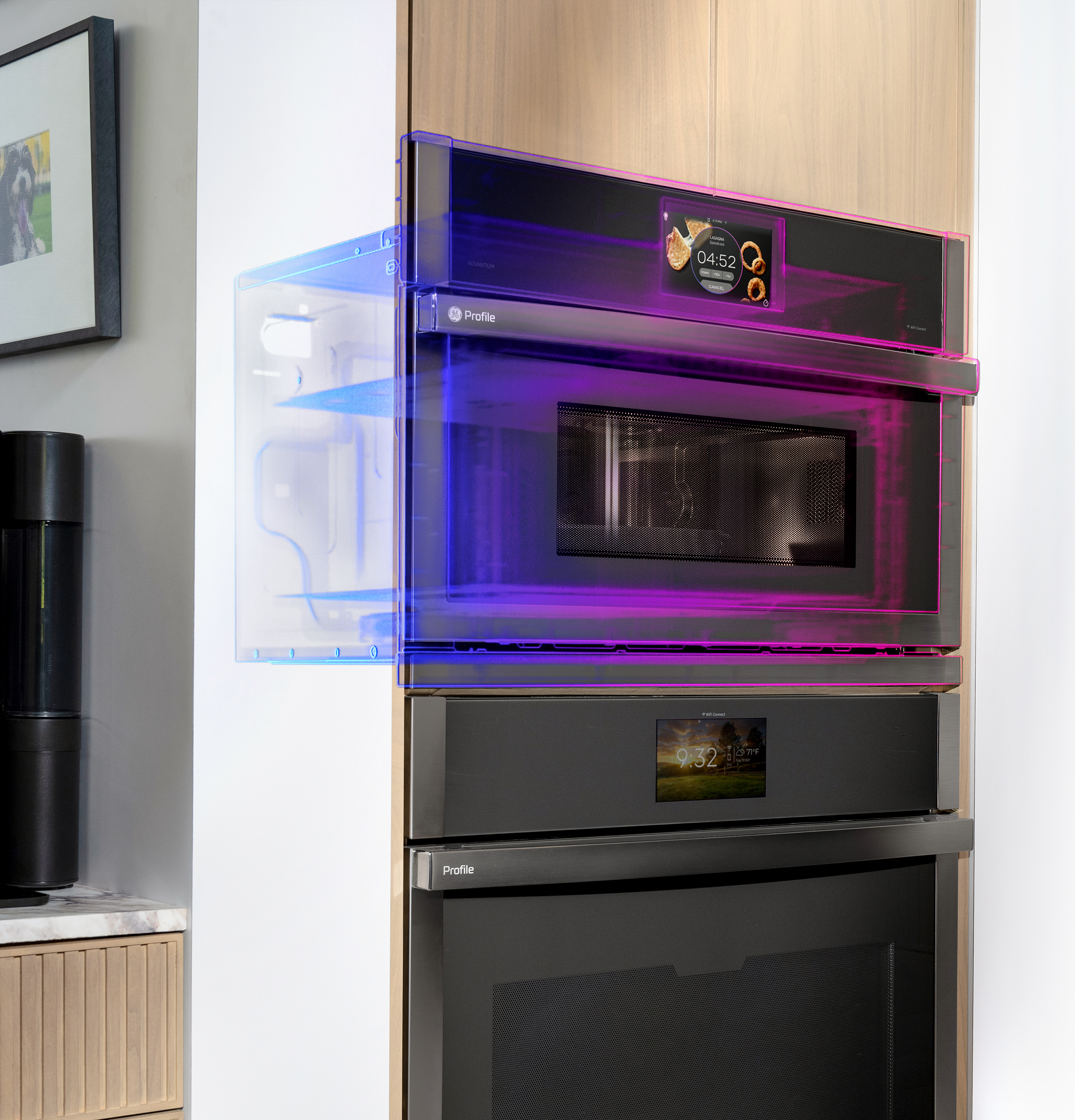 27" Single Wall Oven with 120V Advantium Technology PSB9100SVSS