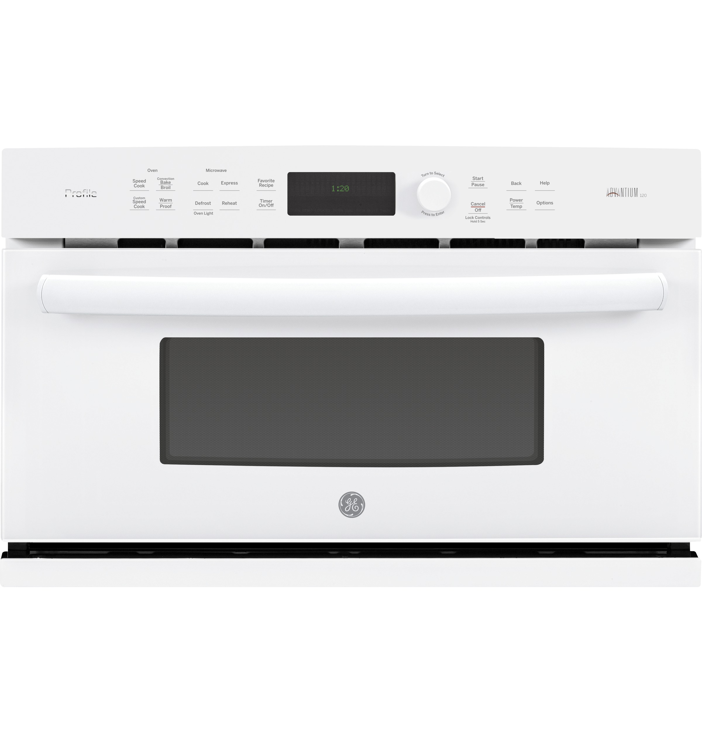 Series 30 in. Single Wall Oven with Advantium Technology PSB9120DFWW