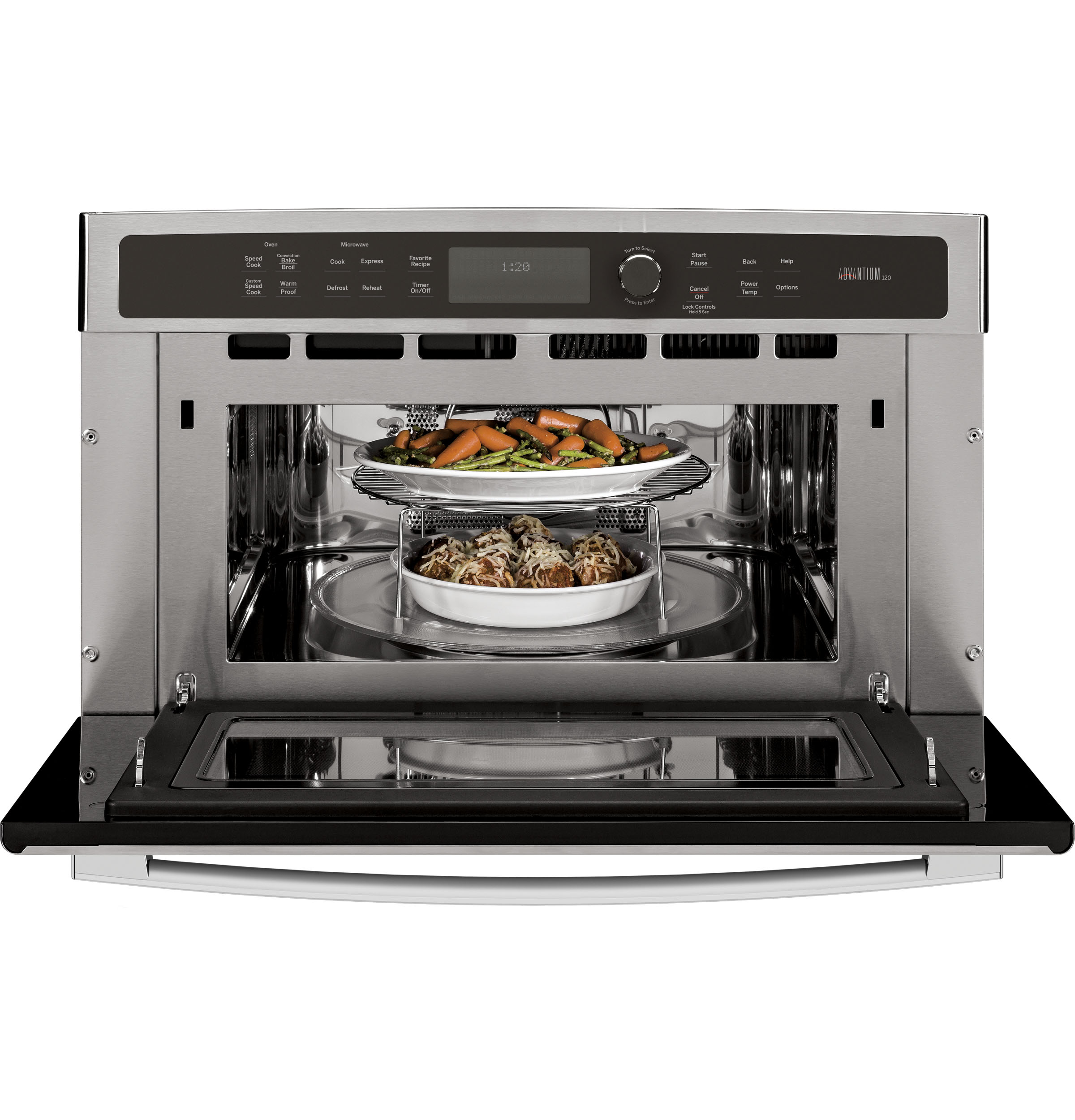 30 in. Single Wall Oven with Advantium Technology PSB9120SFSS