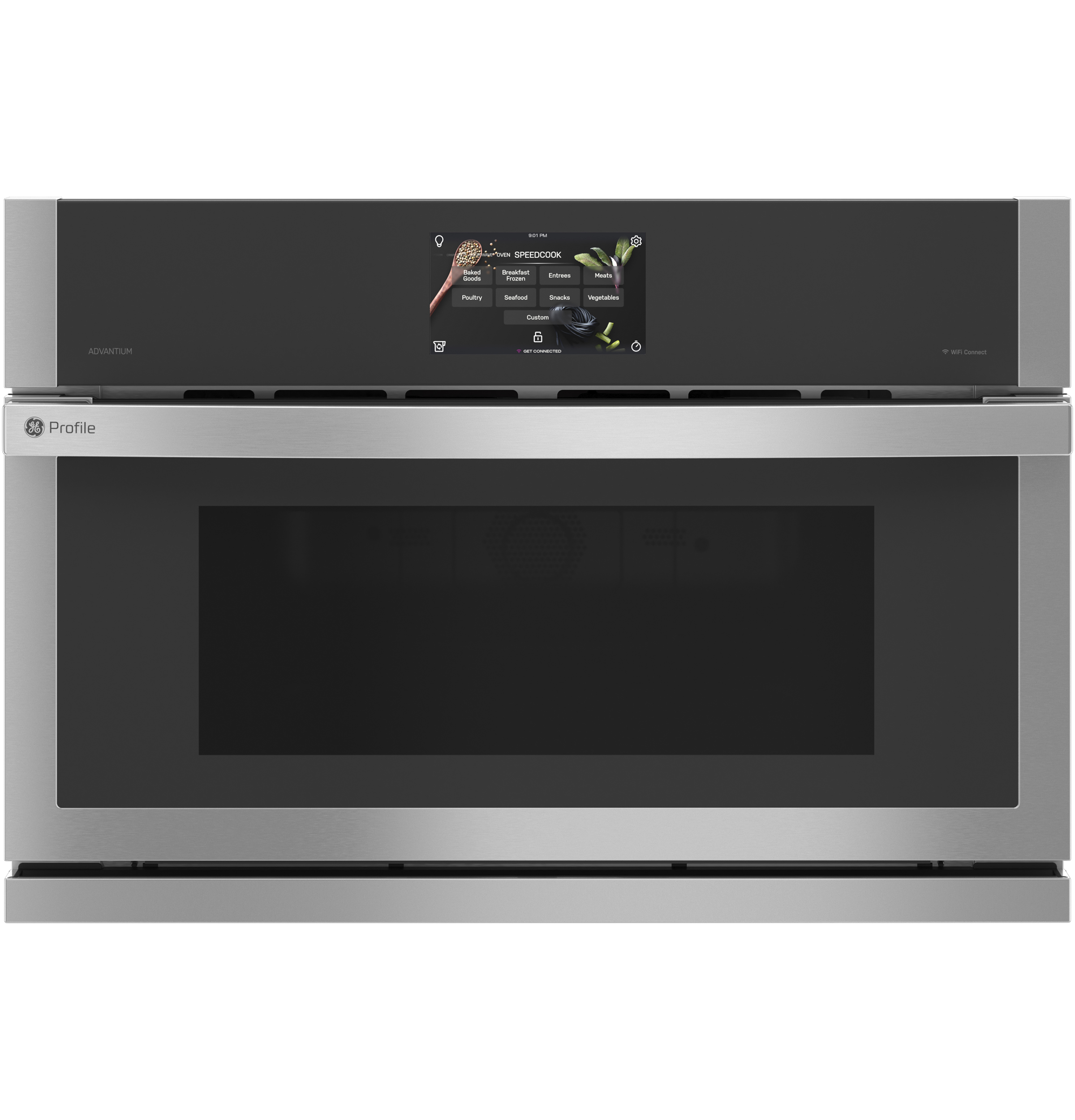 30" Single Wall Oven with 240V Advantium Technology PSB9240SVSS