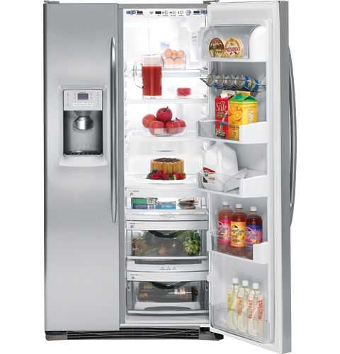 Counter-depth 23.2 Cu. Ft. Stainless Side-by-Side Refrigerator PSC23NSWSS