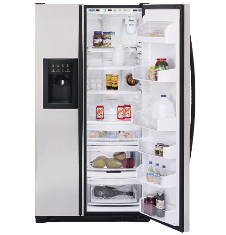 Arctica CustomStyle 22.6 Cu. Ft. Stainless Side-By-Side Refrigerator PSC23SGNBS