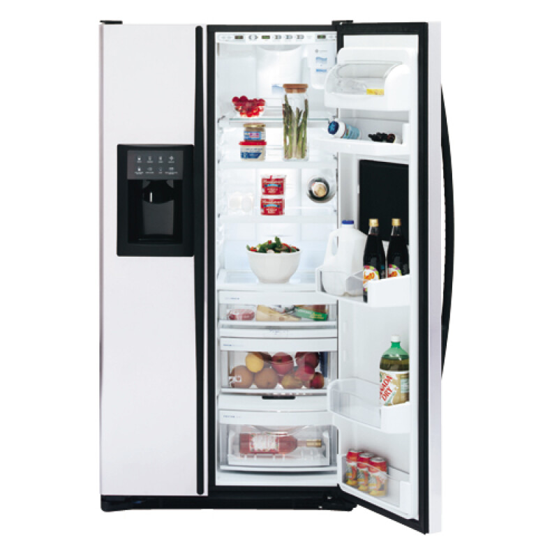 Arctica CustomStyle 22.7 cu. Ft. Stainless Side-By-Side Refrigerator PSC23SHMBS