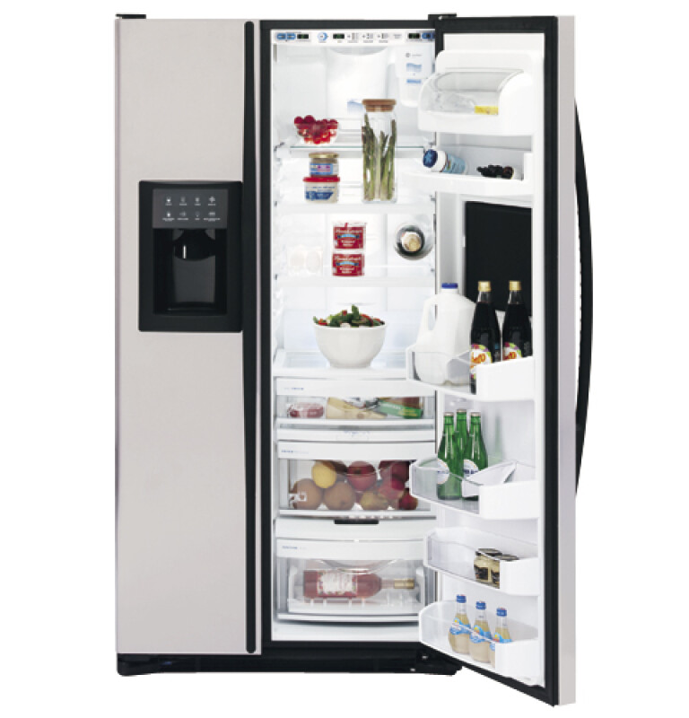 Arctica CustomStyle 22.7 Cu. Ft. Stainless Side-By-Side Refrigerator PSC23SHNBS