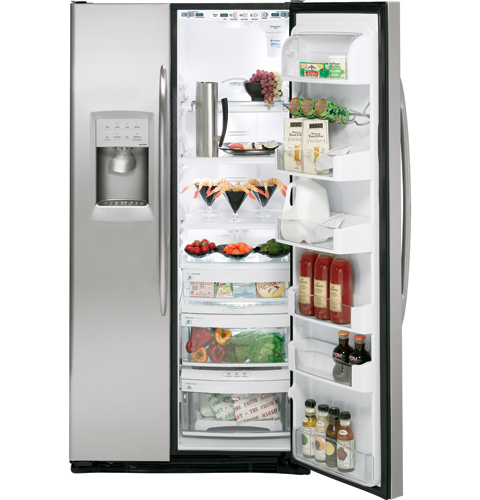 Counter-Depth 24.6 Cu. Ft. Stainless Side-by-Side PSC25NSTSS