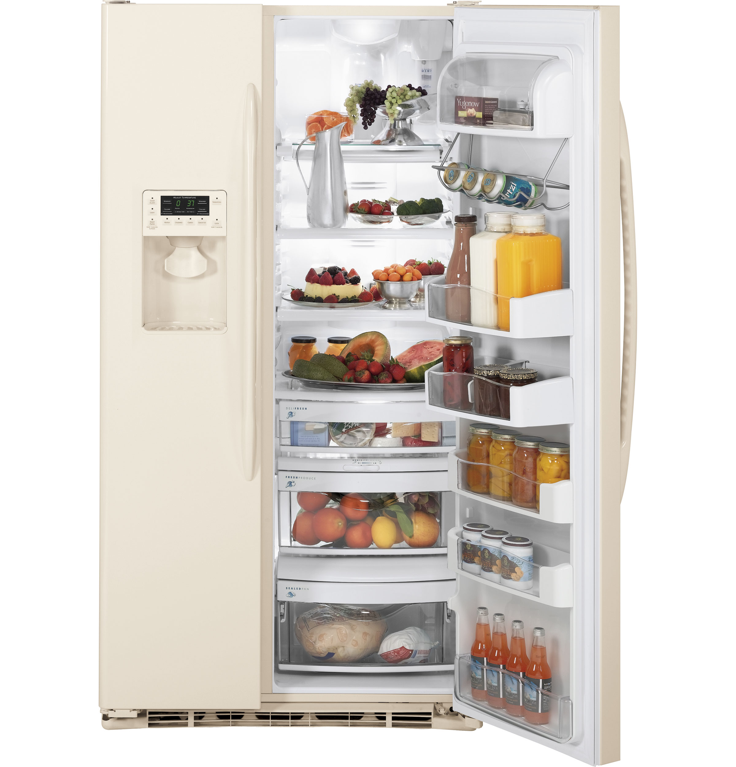 24.6 Cu. Ft. Side-by-Side Refrigerator PSCF5RGXCC