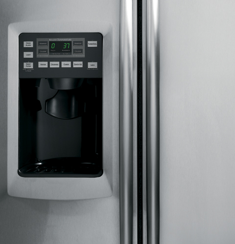 24.6 Cu. Ft. Side-by-Side Refrigerator PSCF5RGXCC