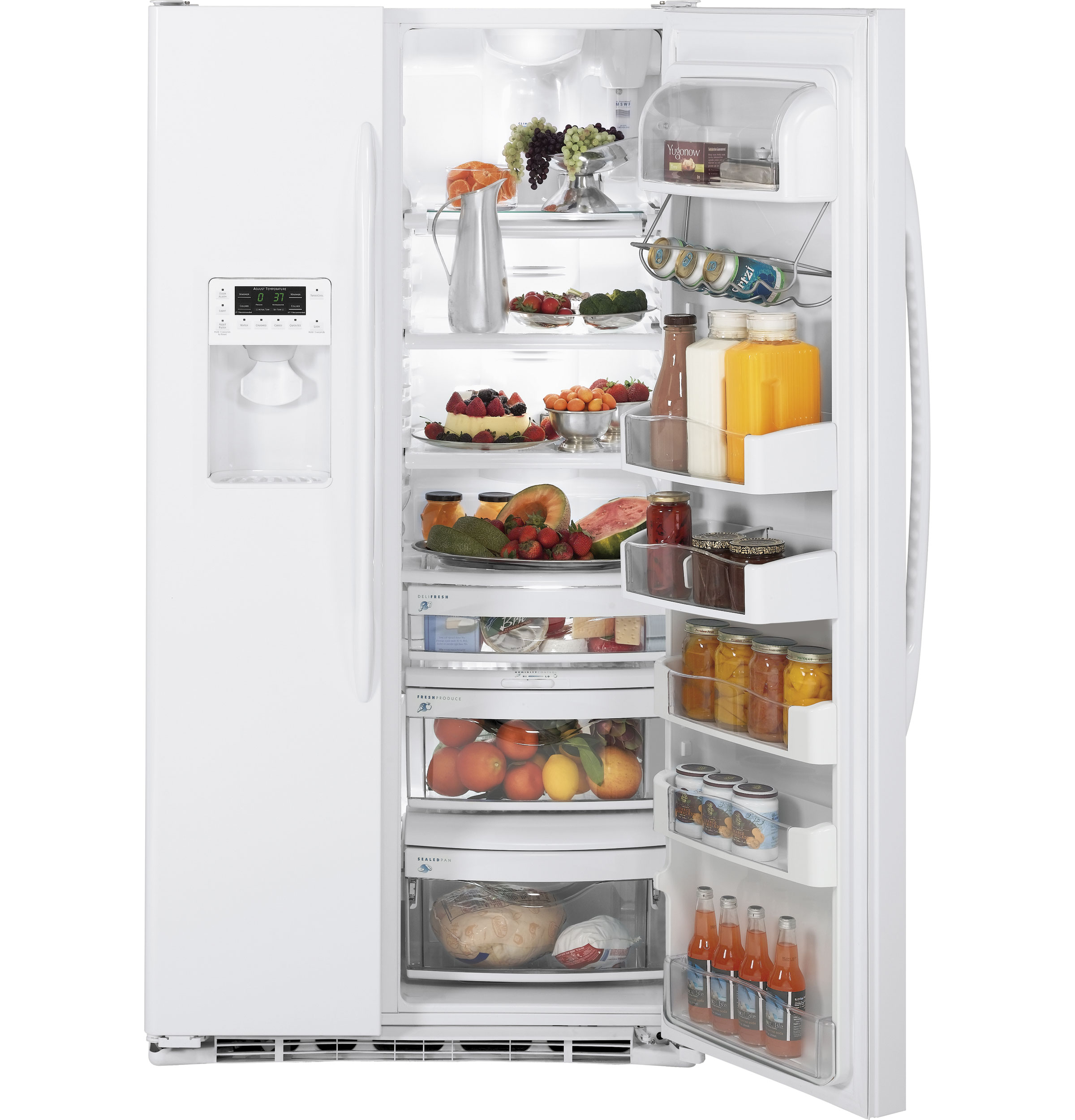 24.6 Cu. Ft. Side-by-Side Refrigerator PSCF5RGXWW