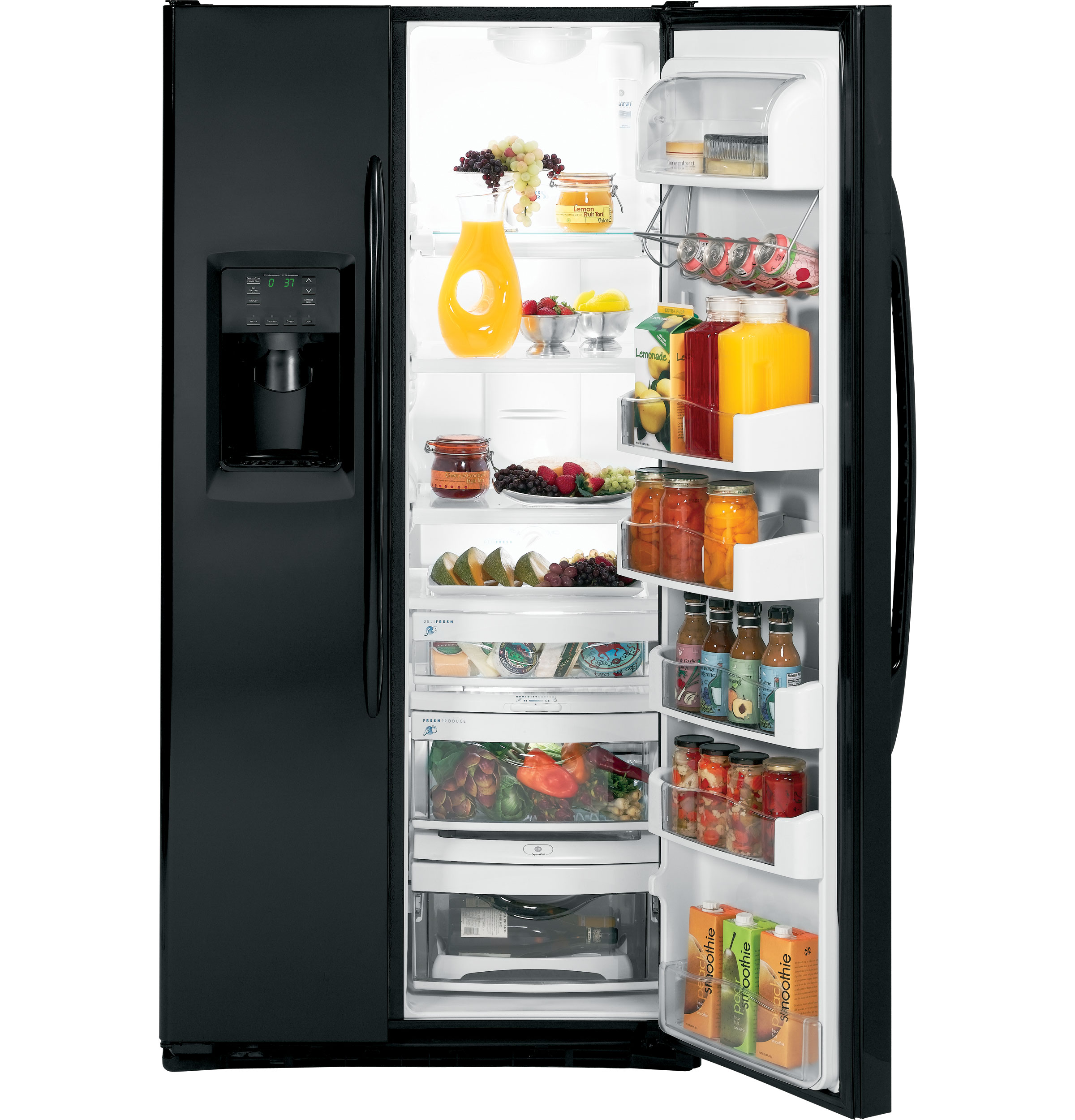 24.6 Cu. Ft. Side-by-Side Refrigerator PSCF5TGXBB