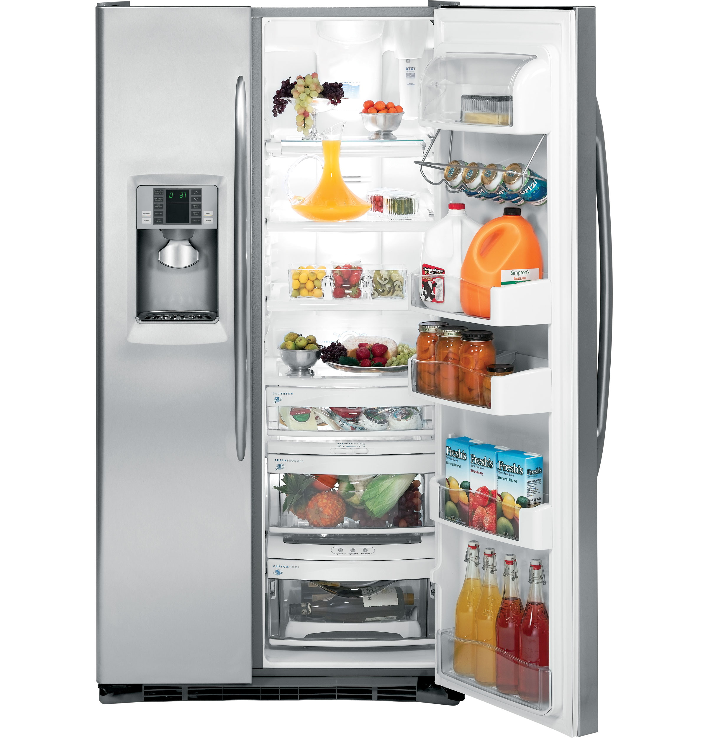 23.3 Cu. Ft. Side-by-Side Refrigerator PSCS3VGXSS