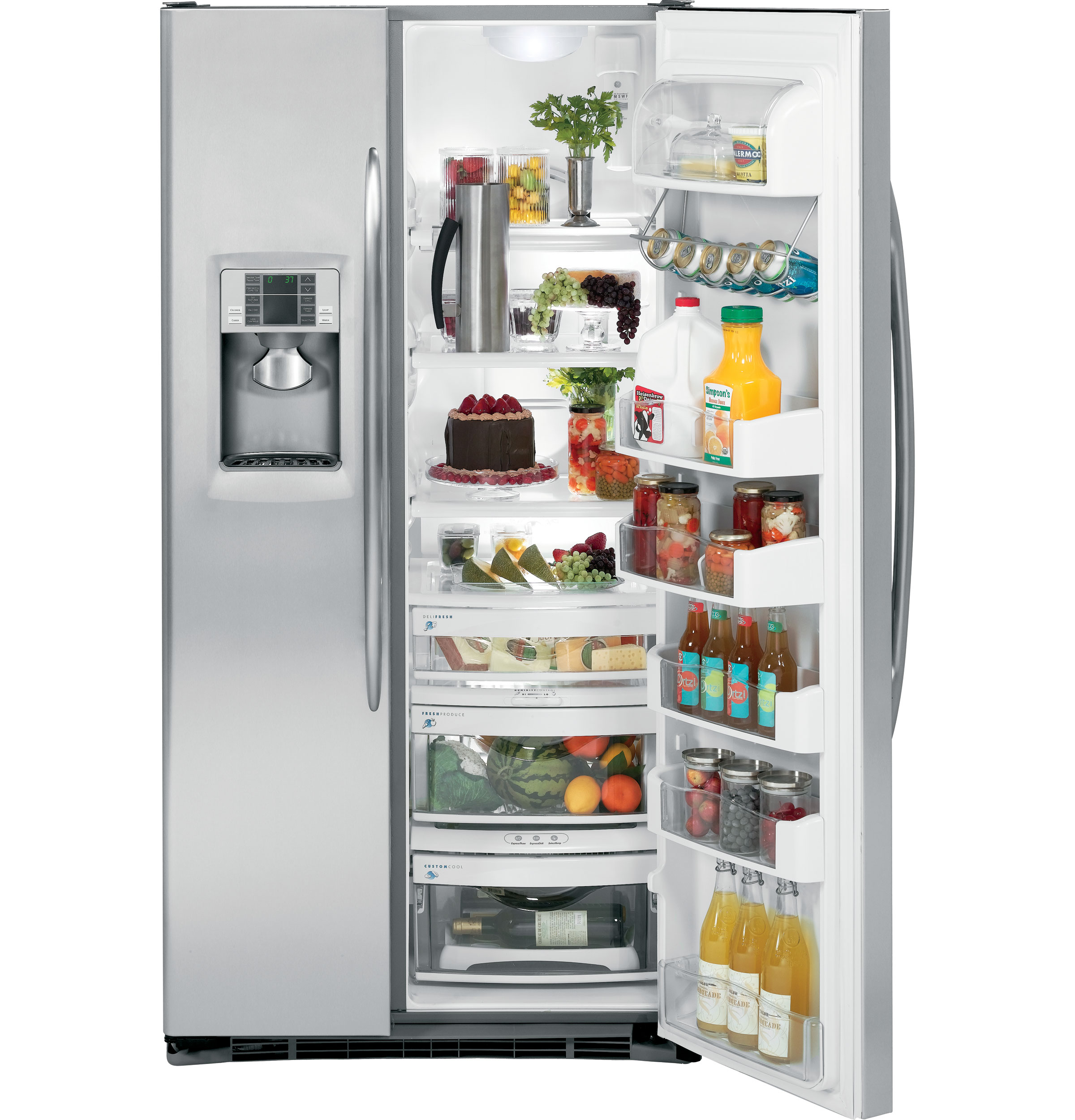 24.6 Cu. Ft. Side-by-Side Refrigerator PSCS5VGXSS
