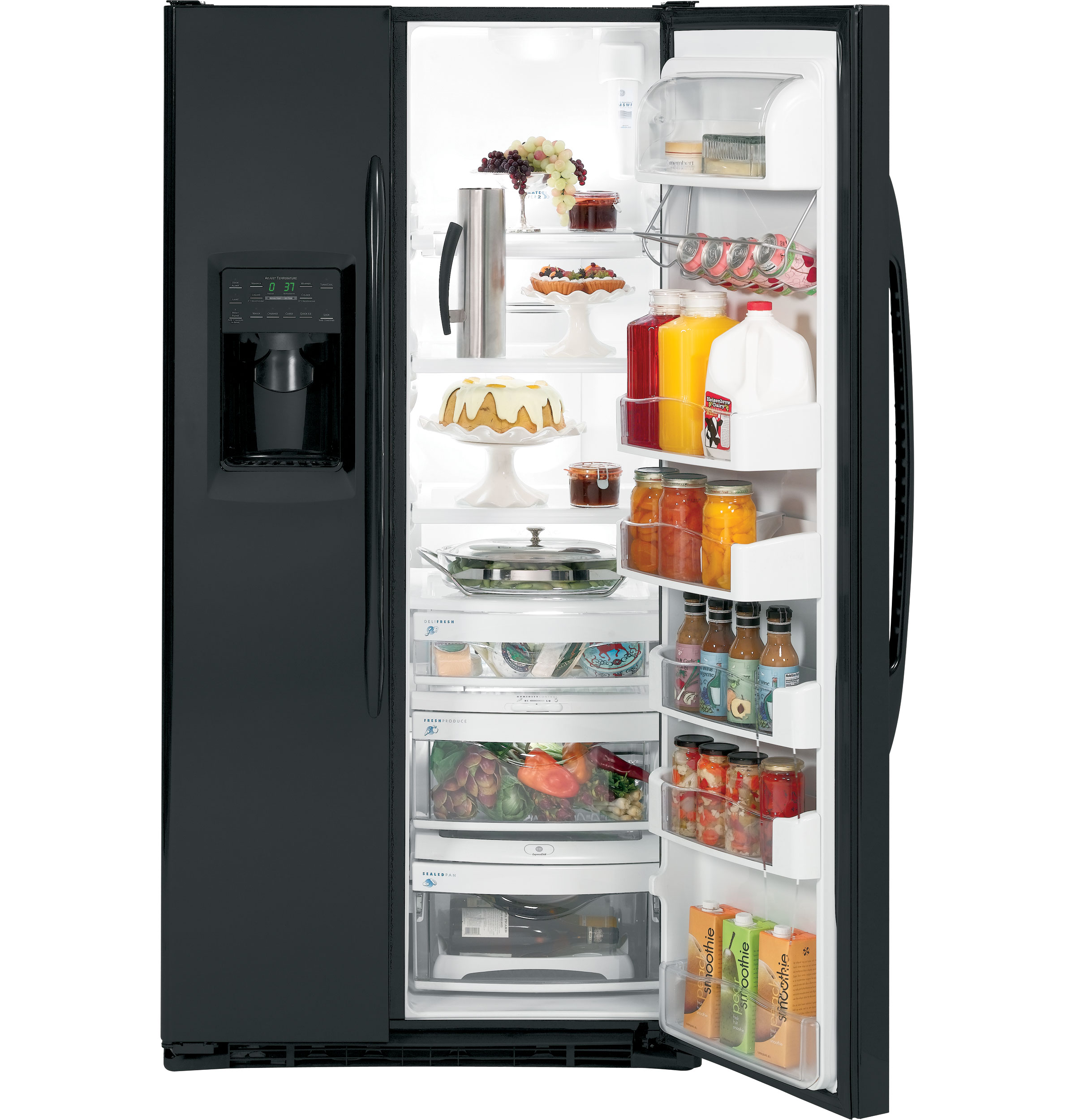 24.6 Cu. Ft. Side-by-Side Refrigerator PSDF5RGXBB