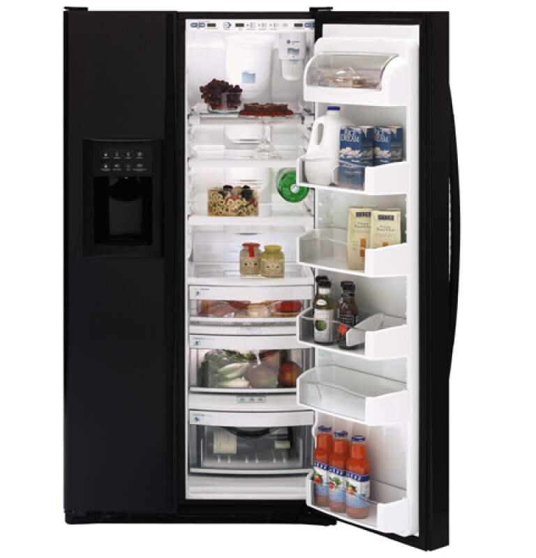 Arctica Side-By-Side Refrigerator PSF26NGNBB