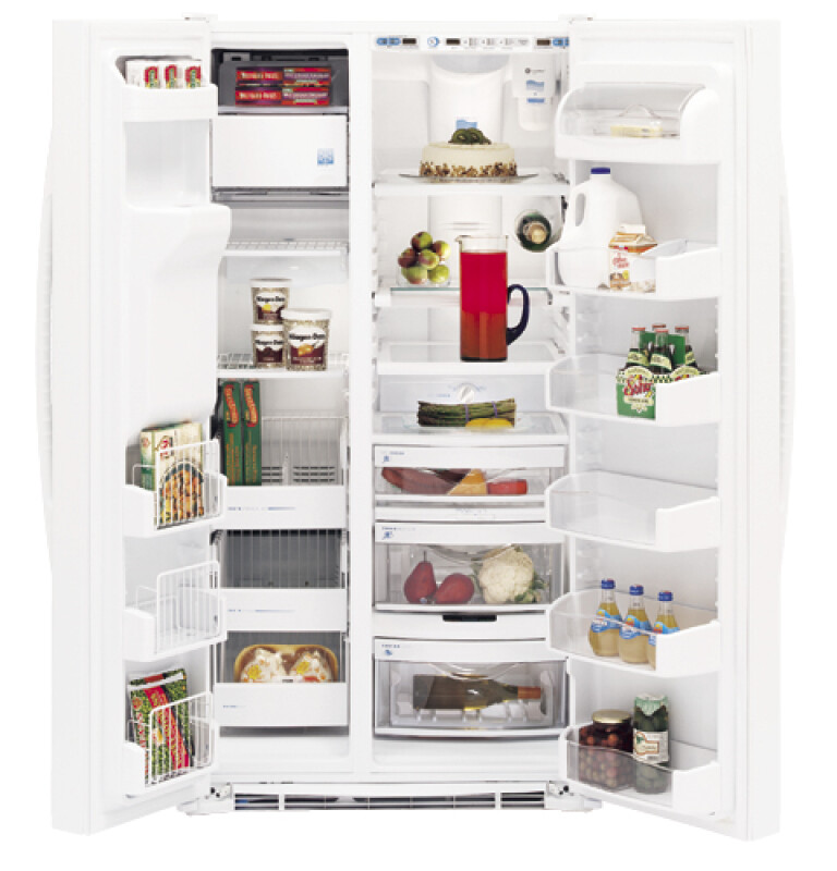 Arctica Side-By-Side Refrigerator PSF26NGNWW
