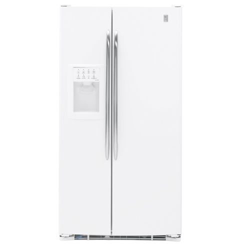 25.5 Cu. Ft. High-Gloss Side-By-Side Refrigerator with Dispenser PSF26PGSWS