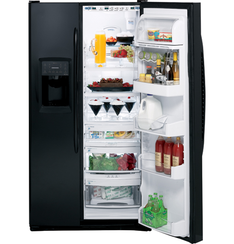 25.5 Cu. Ft. Side-by-Side Refrigerator with Integrated Dispenser PSF26PGTBB