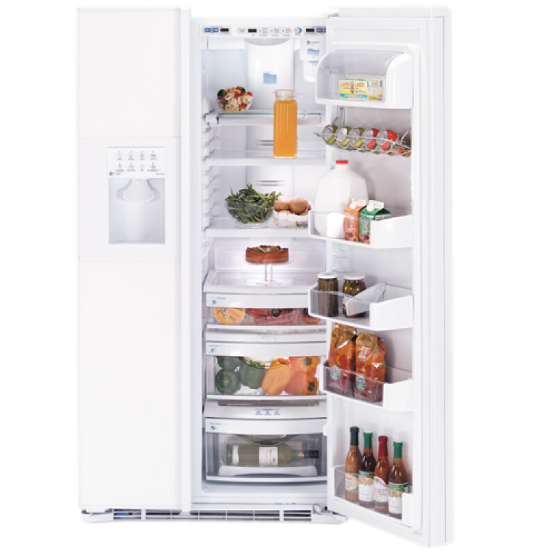 CustomStyle 22.6 Cu. Ft. Side-By-Side Refrigerator PSH23NGPWW