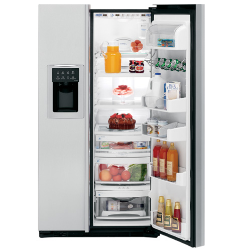 CustomStyle 22.6 Cu. Ft. Stainless Side-By-Side Refrigerator PSH23PSRSV