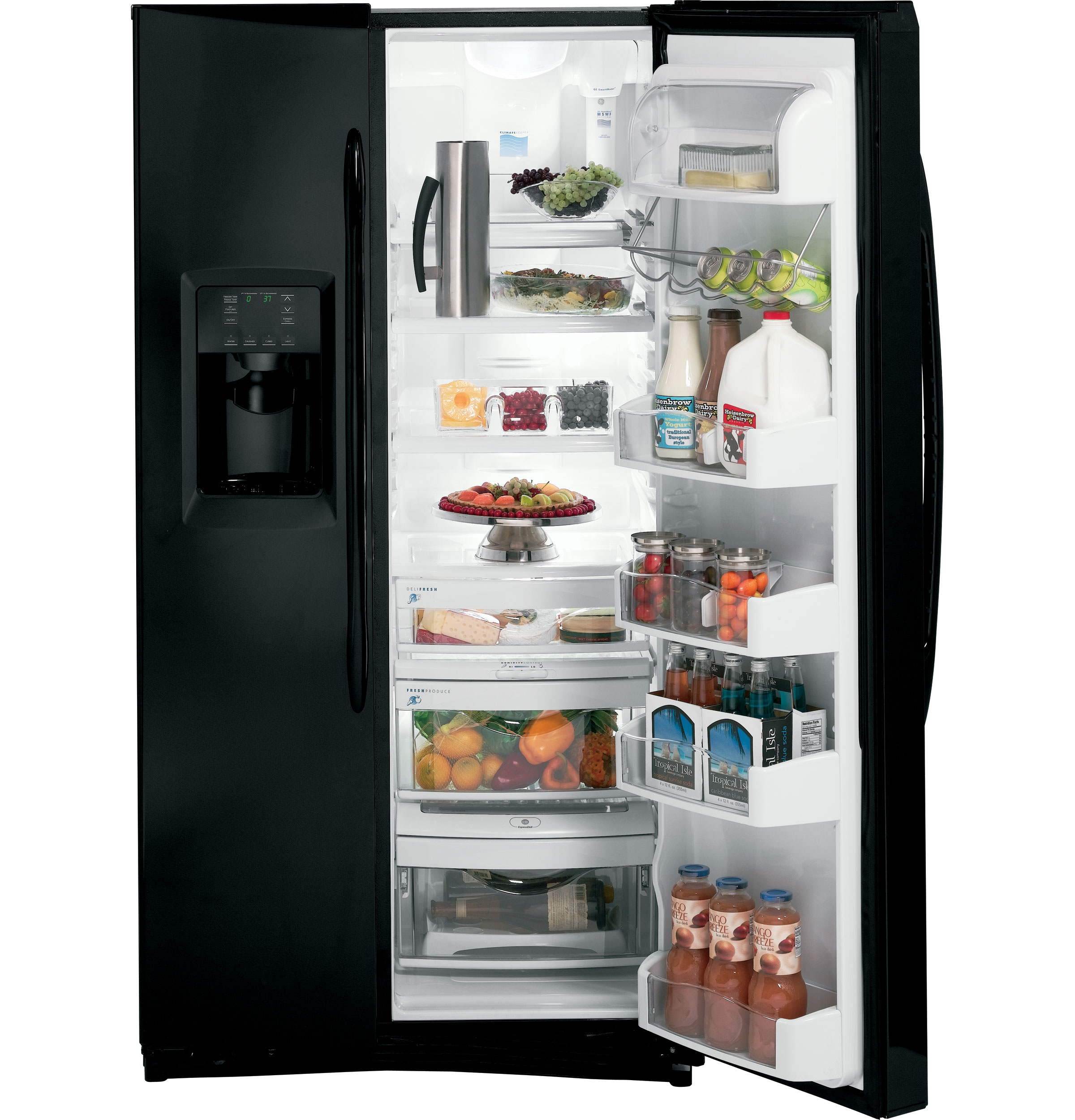 25.6 Cu. Ft. Side-By-Side Refrigerator with Dispenser PSHF6TGXBB