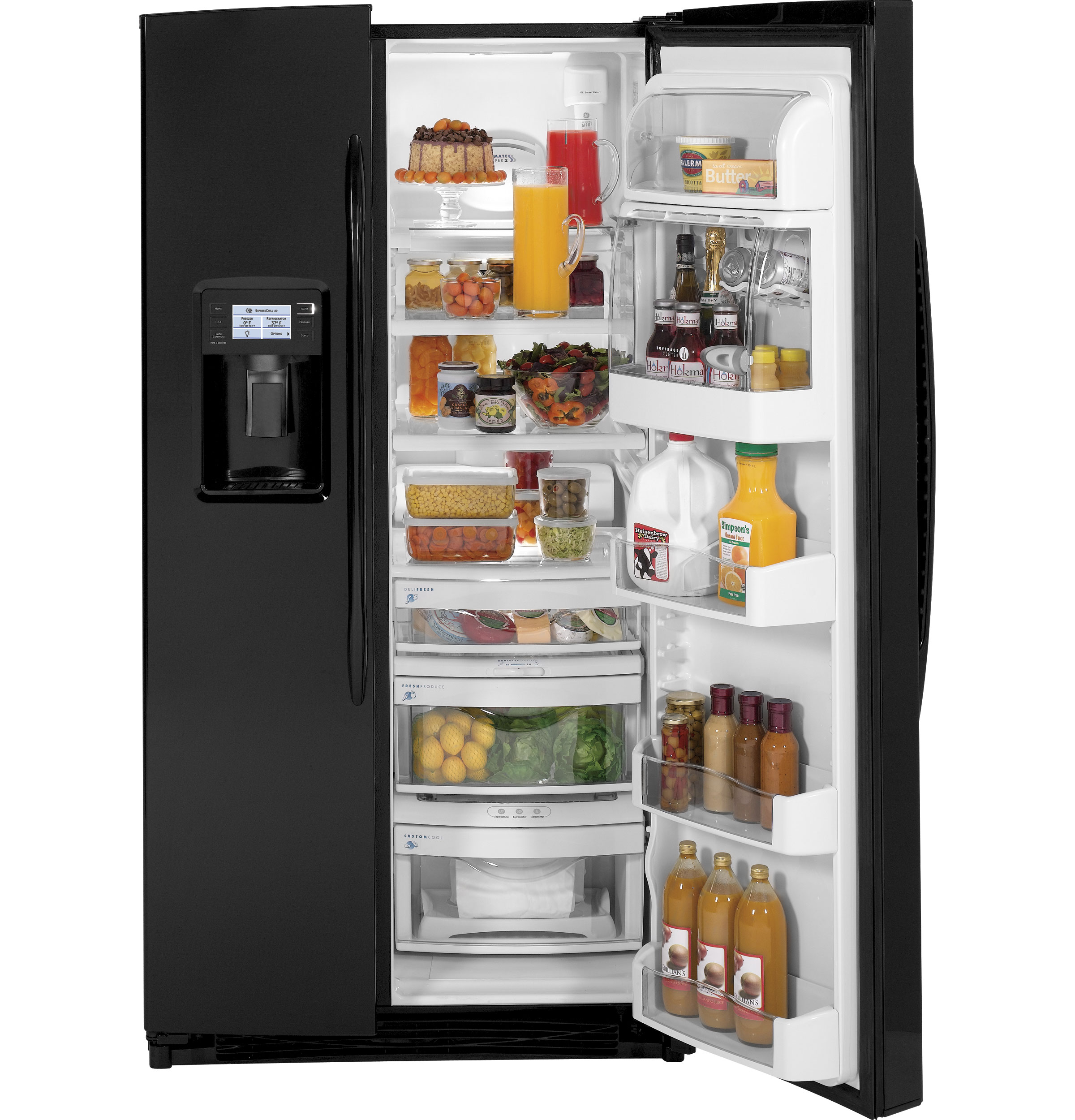 25.6 Cu. Ft. Side-by-Side Refrigerator PSHF6YGZBB