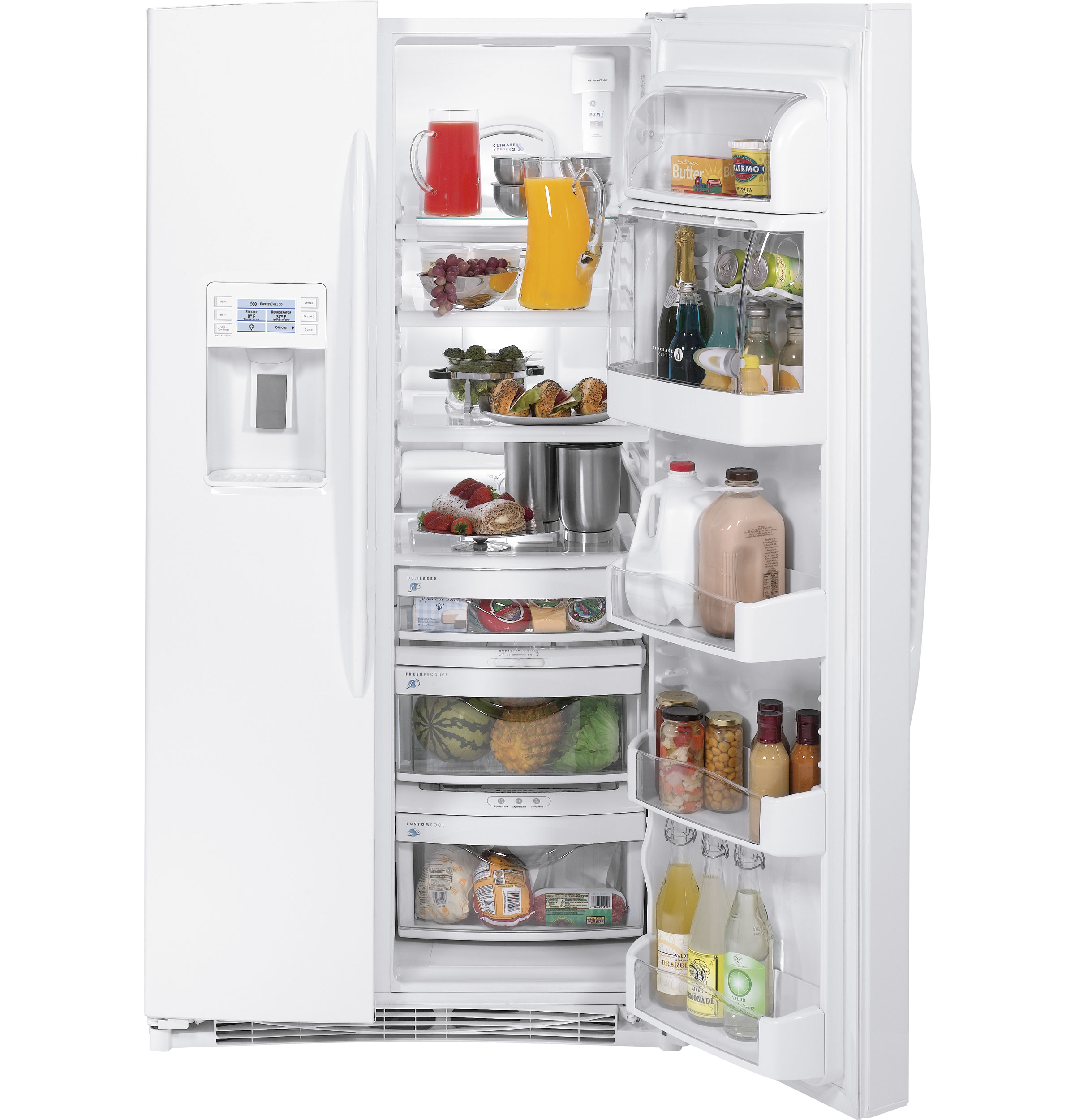 25.6 Cu. Ft. Side-by-Side Refrigerator PSHF6YGZWW