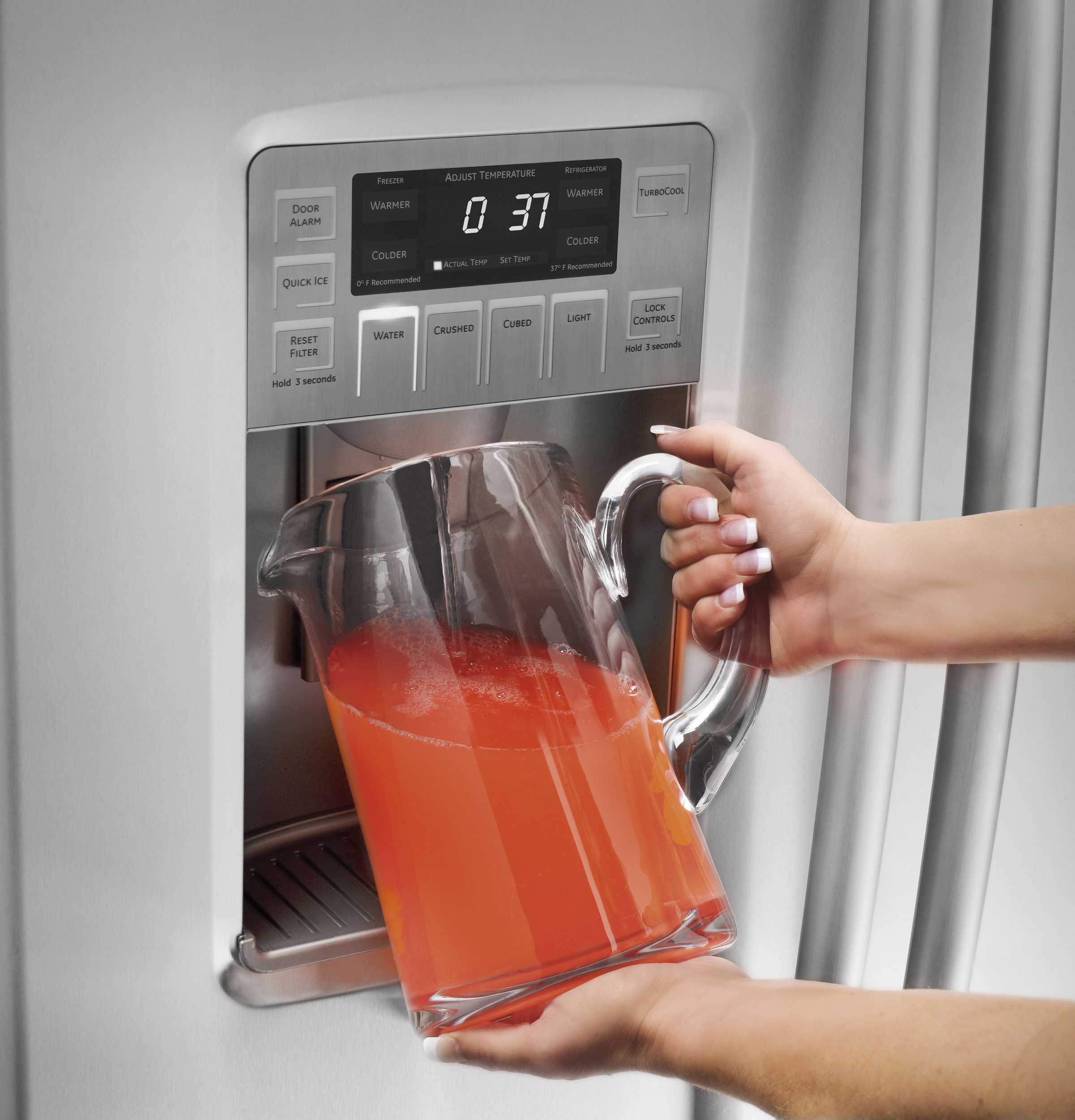 29.1 Cu. Ft. Side-by-Side Refrigerator with Dispenser PSHF9PGZWW