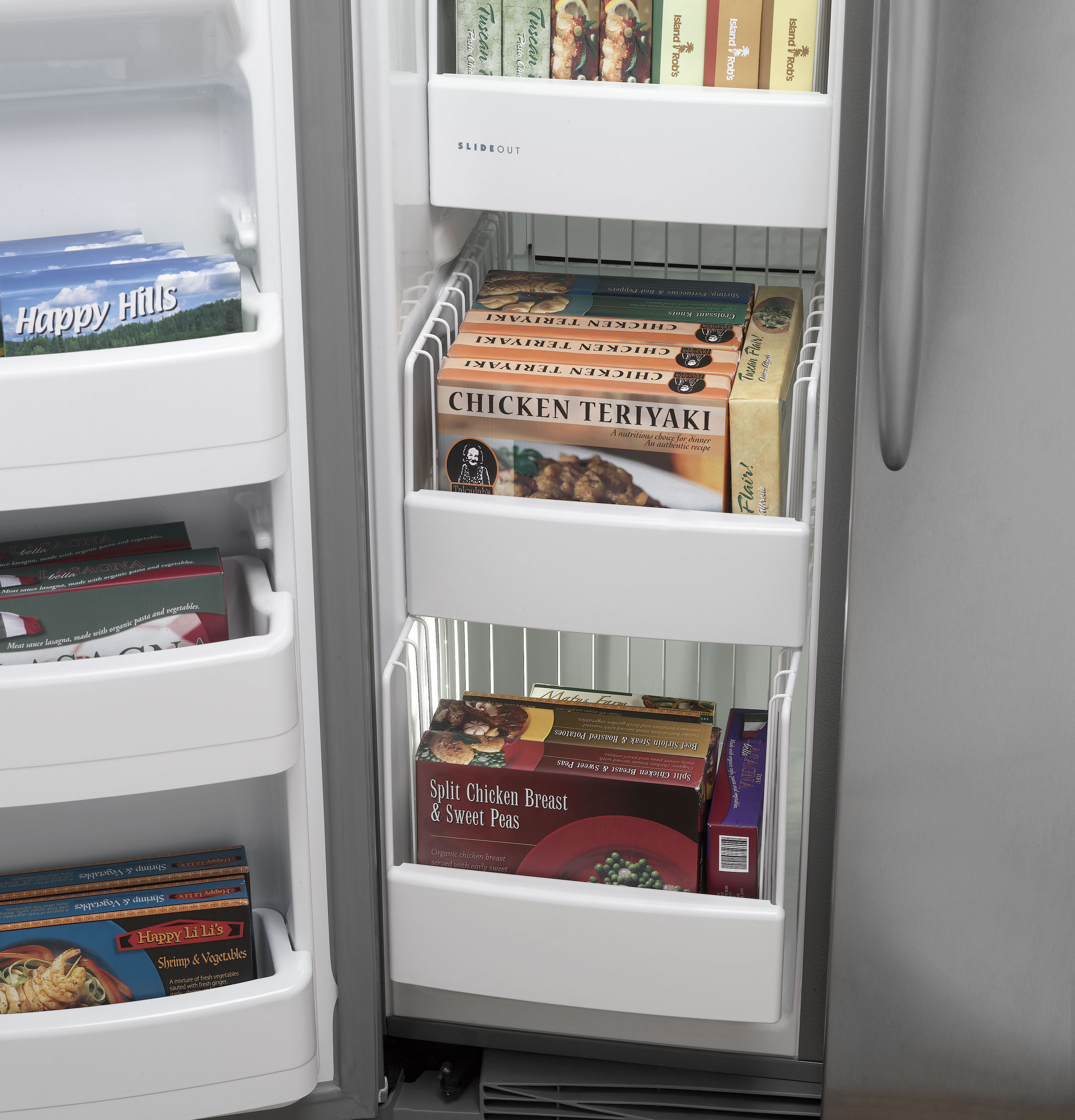 29.1 Cu. Ft. Side-by-Side Refrigerator with Dispenser PSHF9PGZWW