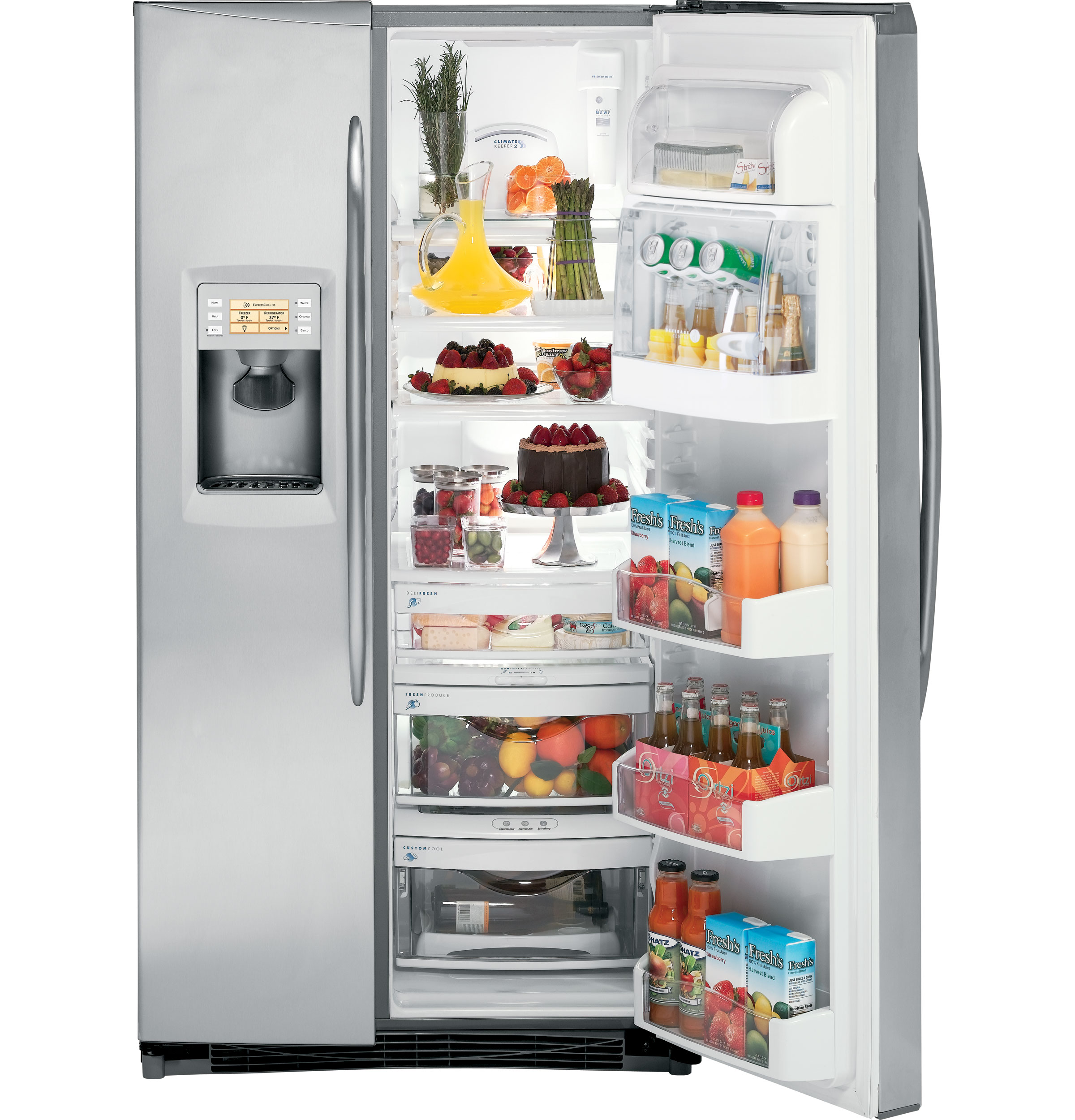 25.5 Cu. Ft. Side-by-Side Refrigerator PSHS6YGXSS