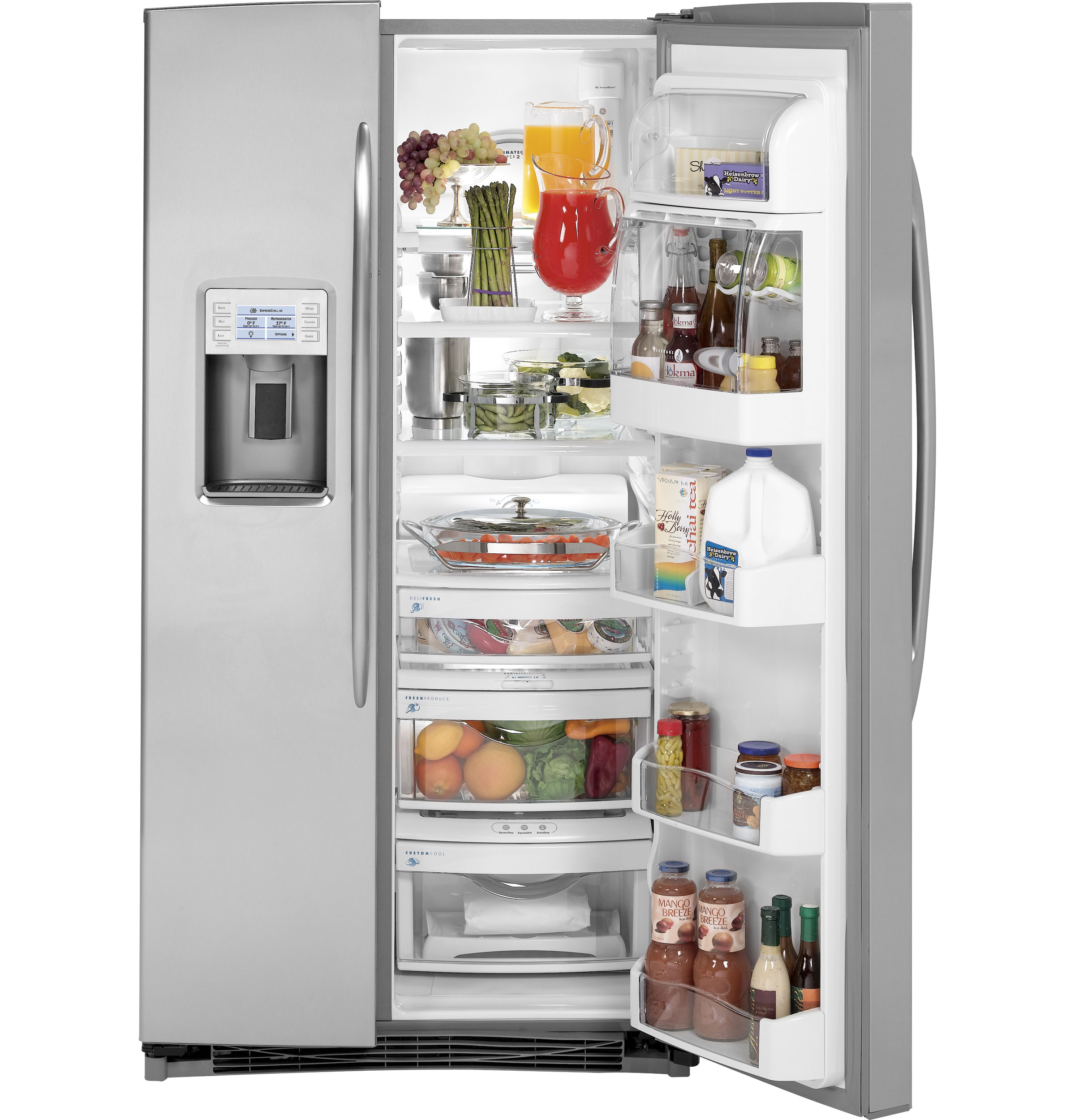25.6 Cu. Ft. Side-by-Side Refrigerator PSHS6YGZSS