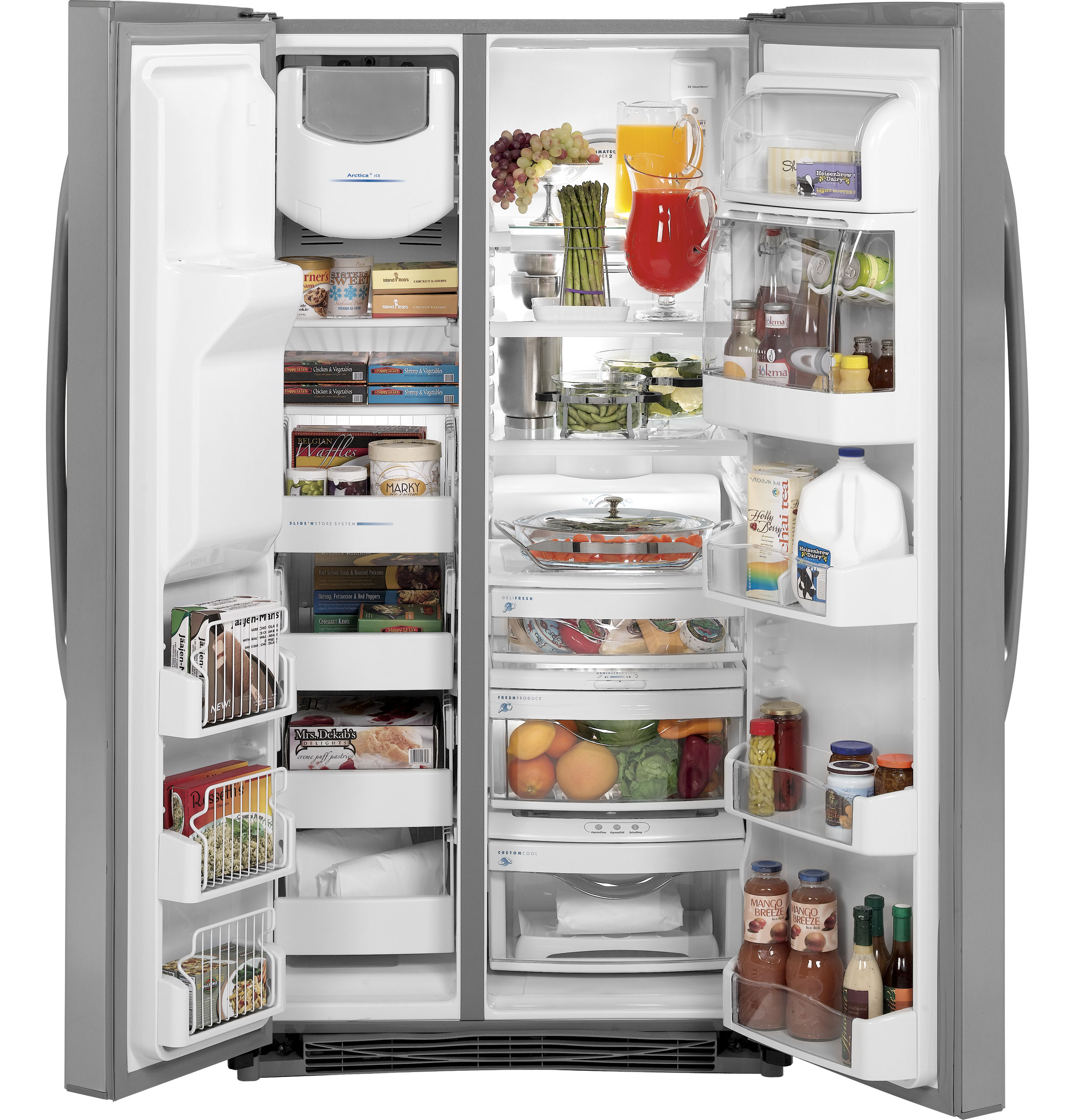 25.6 Cu. Ft. Side-by-Side Refrigerator PSHS6YGZSS