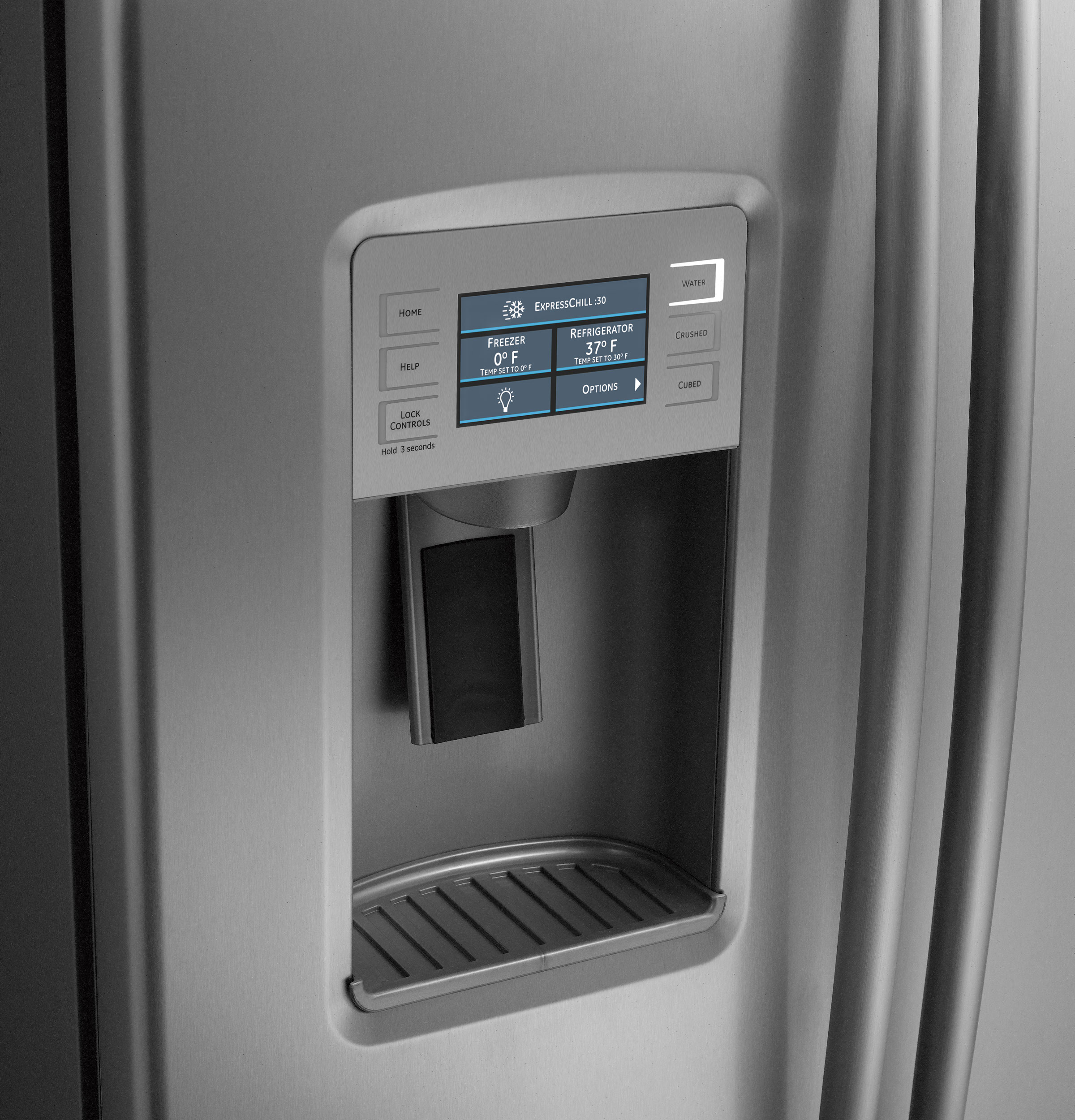 25.6 Cu. Ft. Side-by-Side Refrigerator PSHS6YGZSS