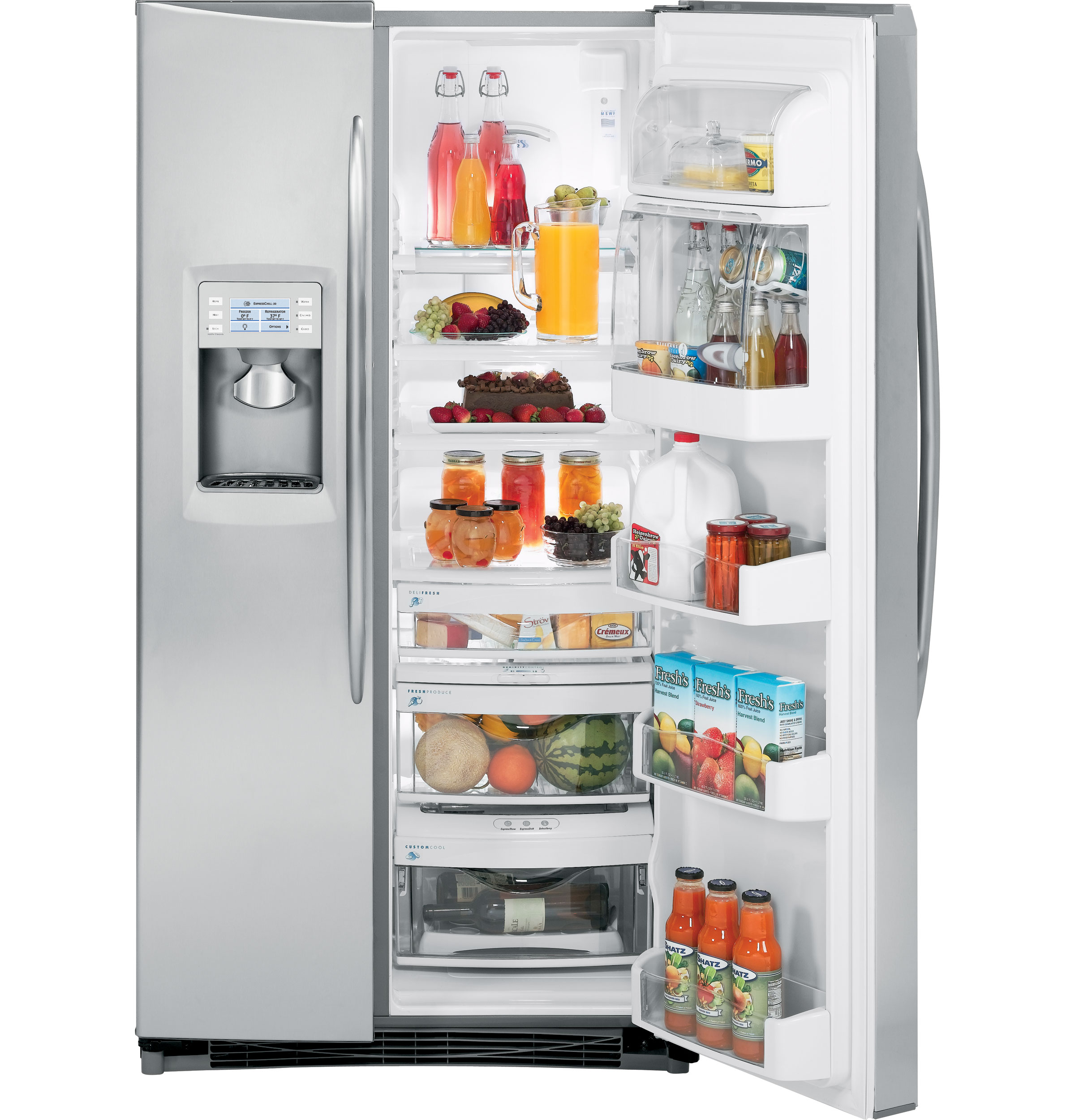 25.5 Cu. Ft. Side-by-Side Refrigerator PSHW6YGXSS