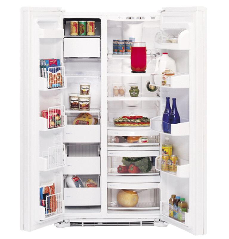Arctica CustomStyle 22.7 Cu. Ft. Side-By-Side Refrigerator PSI23MCMWW