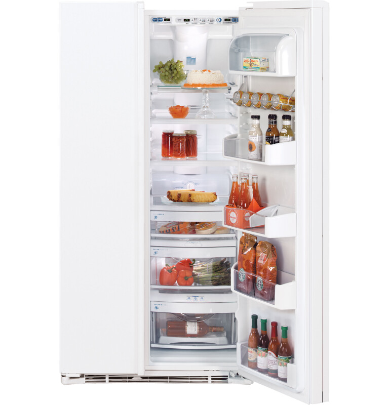 CustomStyle 22.6 Cu. Ft. Side-by-Side Refrigerator PSI23NCPWW