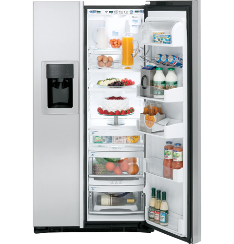 Counter-Depth 22.6 Cu. Ft. Side-by-Side Refrigerato PSI23NSTSV