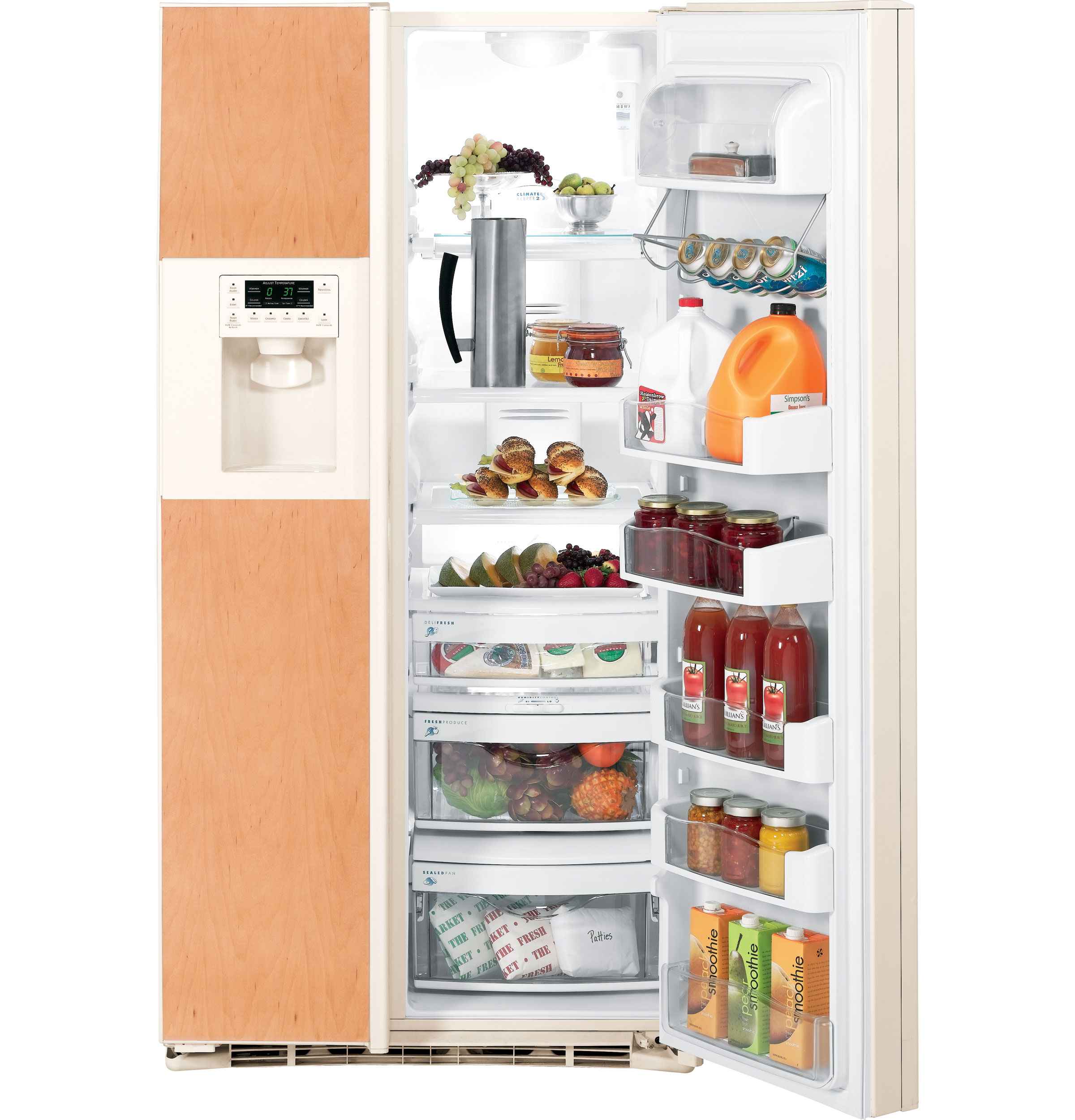 24.6 Cu. Ft. Side-by-Side Refrigerator PSIC5RGXCV