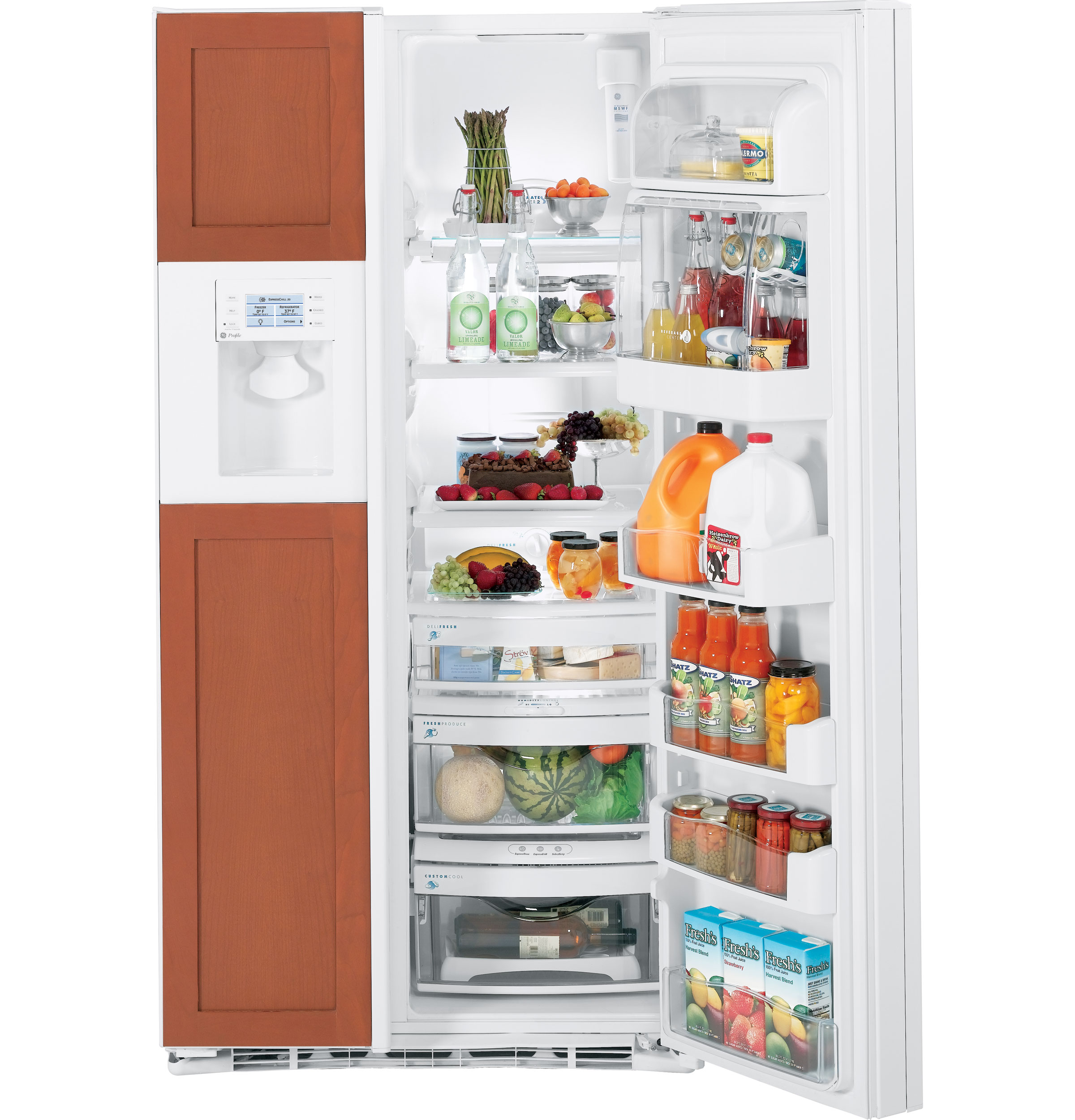 24.6 Cu. Ft. Side-by-Side Refrigerator PSJC5YGXWV