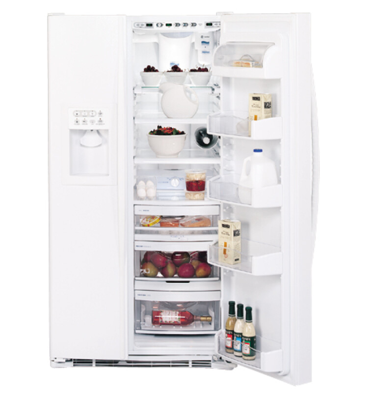 Arctica 25.3 Cu. Ft. Side-By-Side Refrigerator PSS25NGMWW