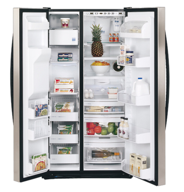 Arctica 25.3 Cu. Ft. Stainless Side-By-Side Refrigerator PSS25SGMBS