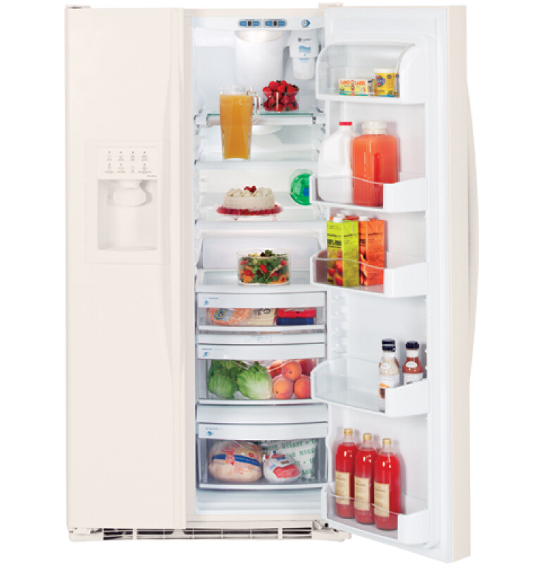 25.6 Cu. Ft. Side-by-Side Refrigerator with Dispenser PSS26LGRCC