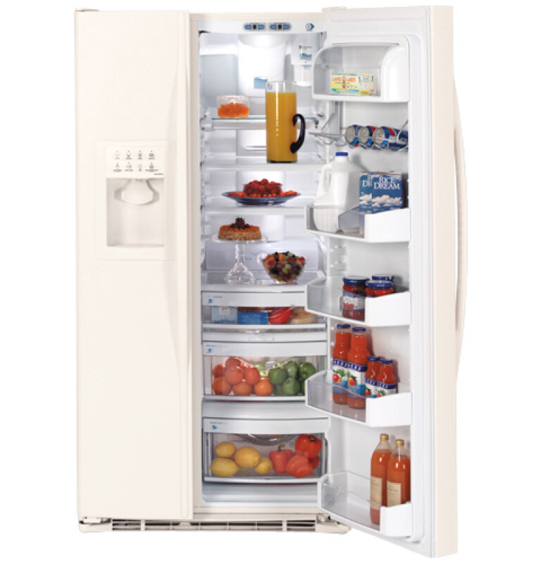 25.5 Cu. Ft. Side-by-Side Refrigerator with Dispenser PSS26MGPCC