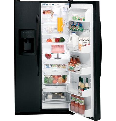 25.6 Cu. Ft. Side-by-Side Refrigerator with Dispenser PSS26MGTBB