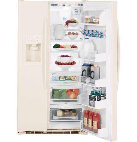 25.6 Cu. Ft. Side-by-Side Refrigerator with Dispenser PSS26MGTCC